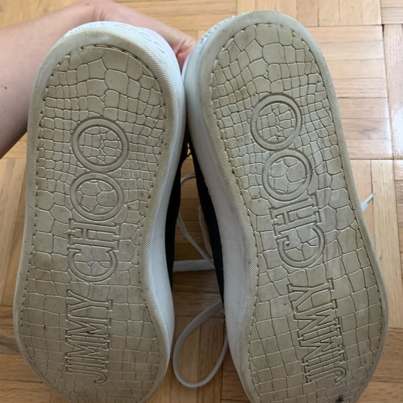 Jimmy choo leather sneakers for men - Picture 3 of 4